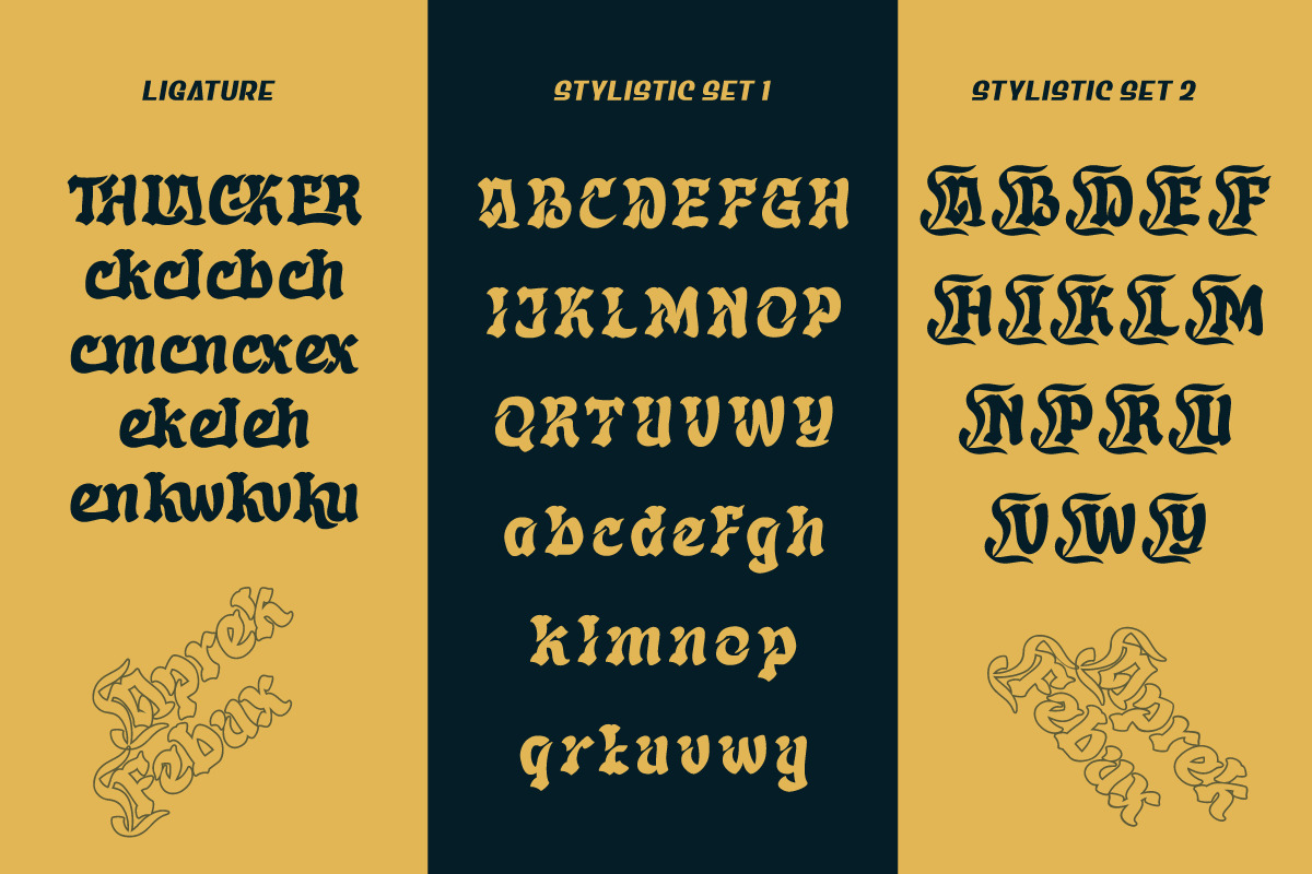 Aprek Febux - Display Font Aprek Febux - Display Font
