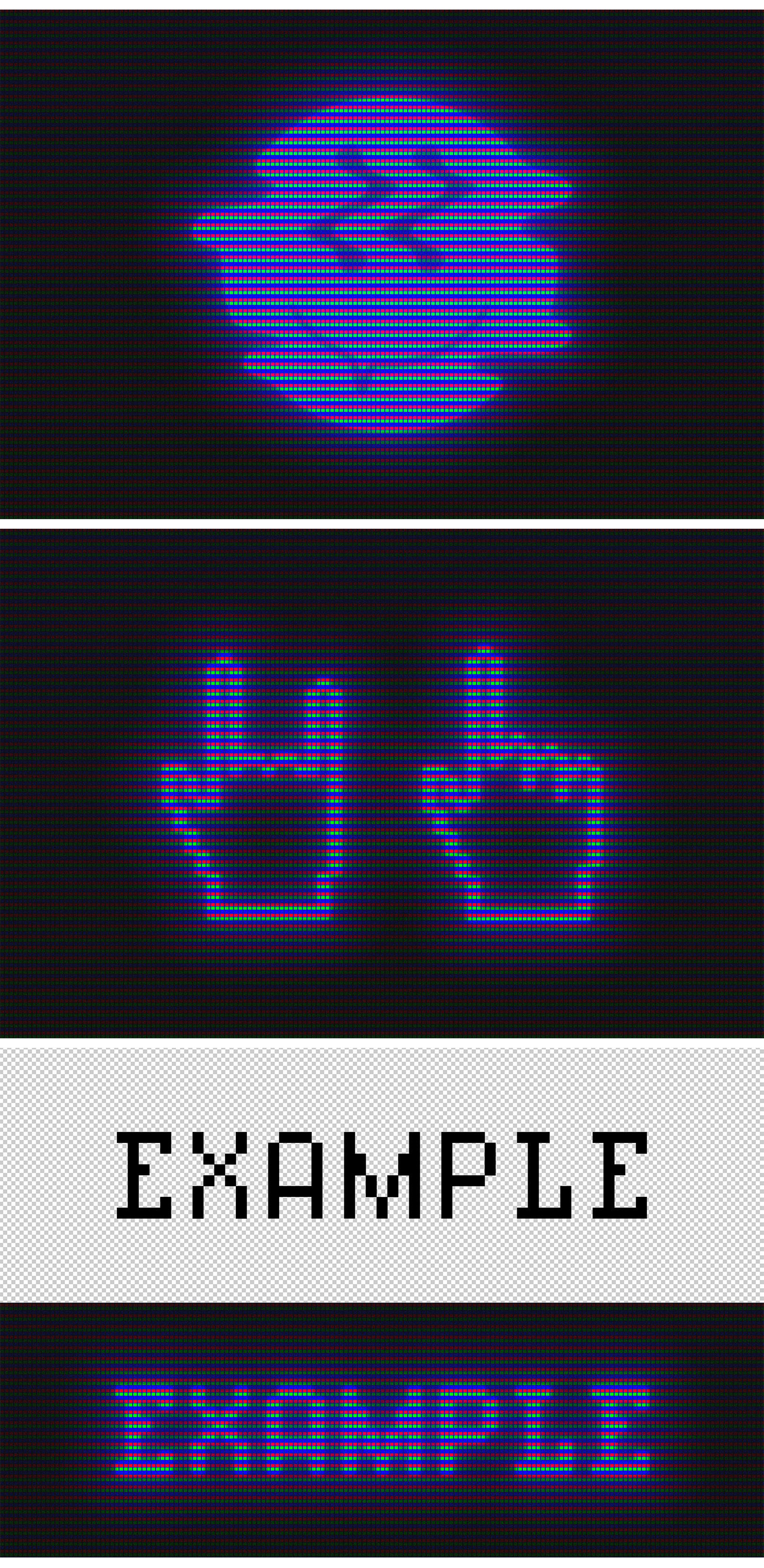 Vintage Monitor CRT Text Effect