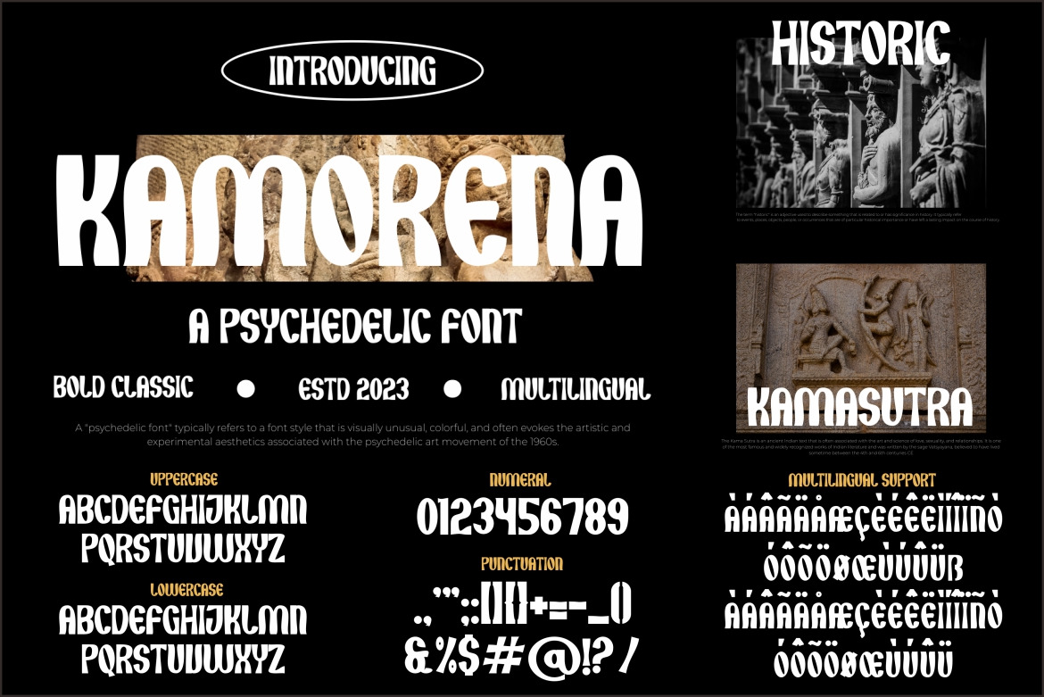 Psychedelic Font Bundle