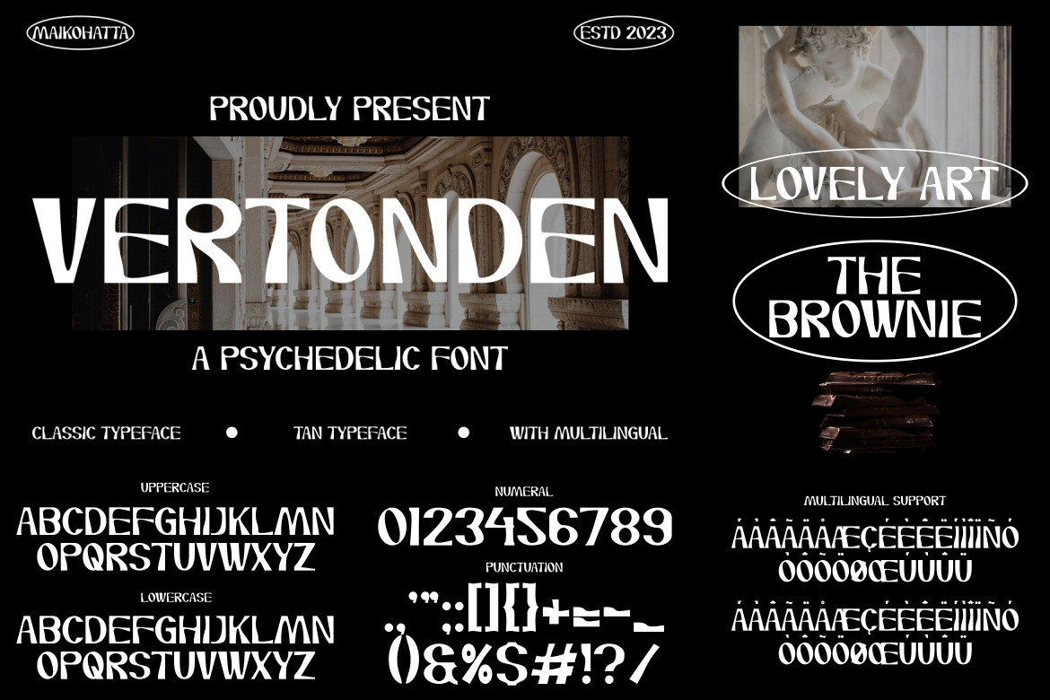 Psychedelic Font Bundle