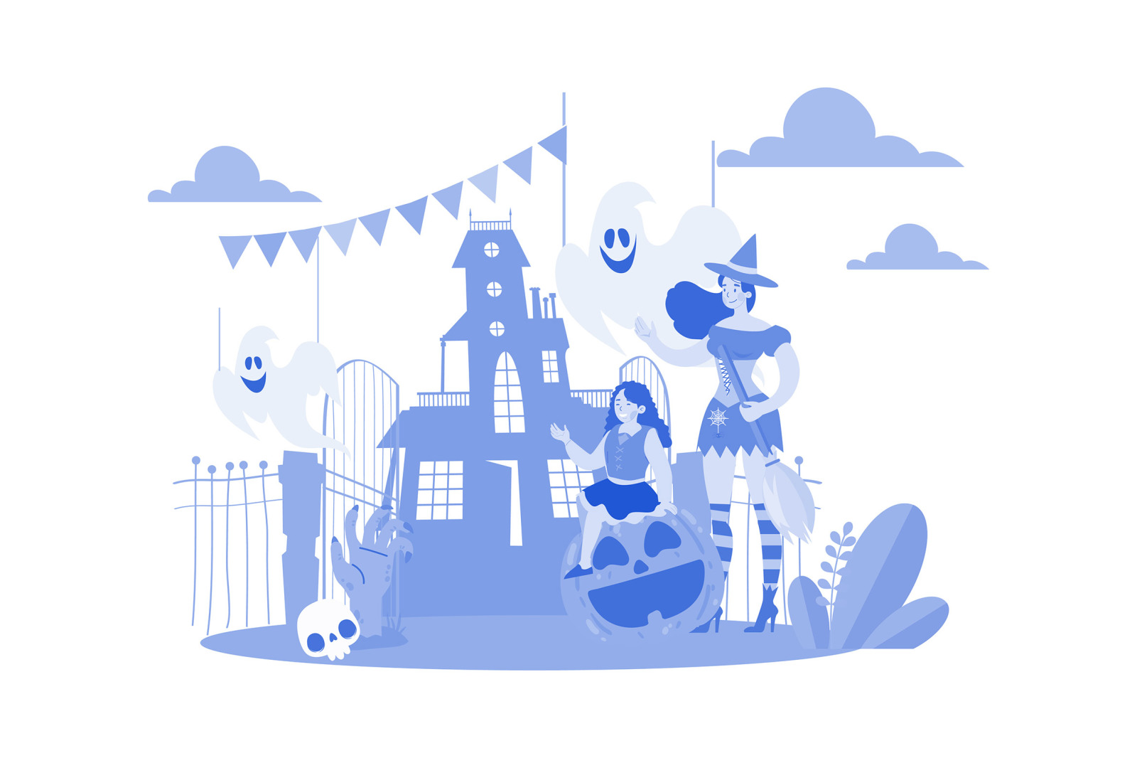 M663_Happy Halloween Illustration Pack M663_Happy Halloween Illustration Pack
