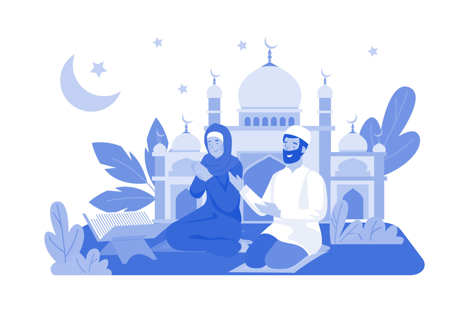 M662_Ramadan Day Illustration Pack M662_Ramadan Day Illustration Pack