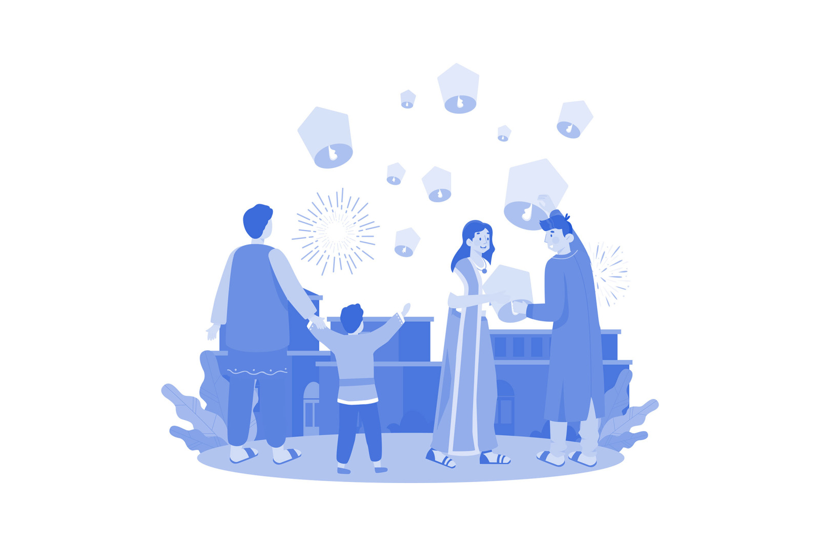 M661_Diwali Celebration Illustration Pack M661_Diwali Celebration Illustration Pack