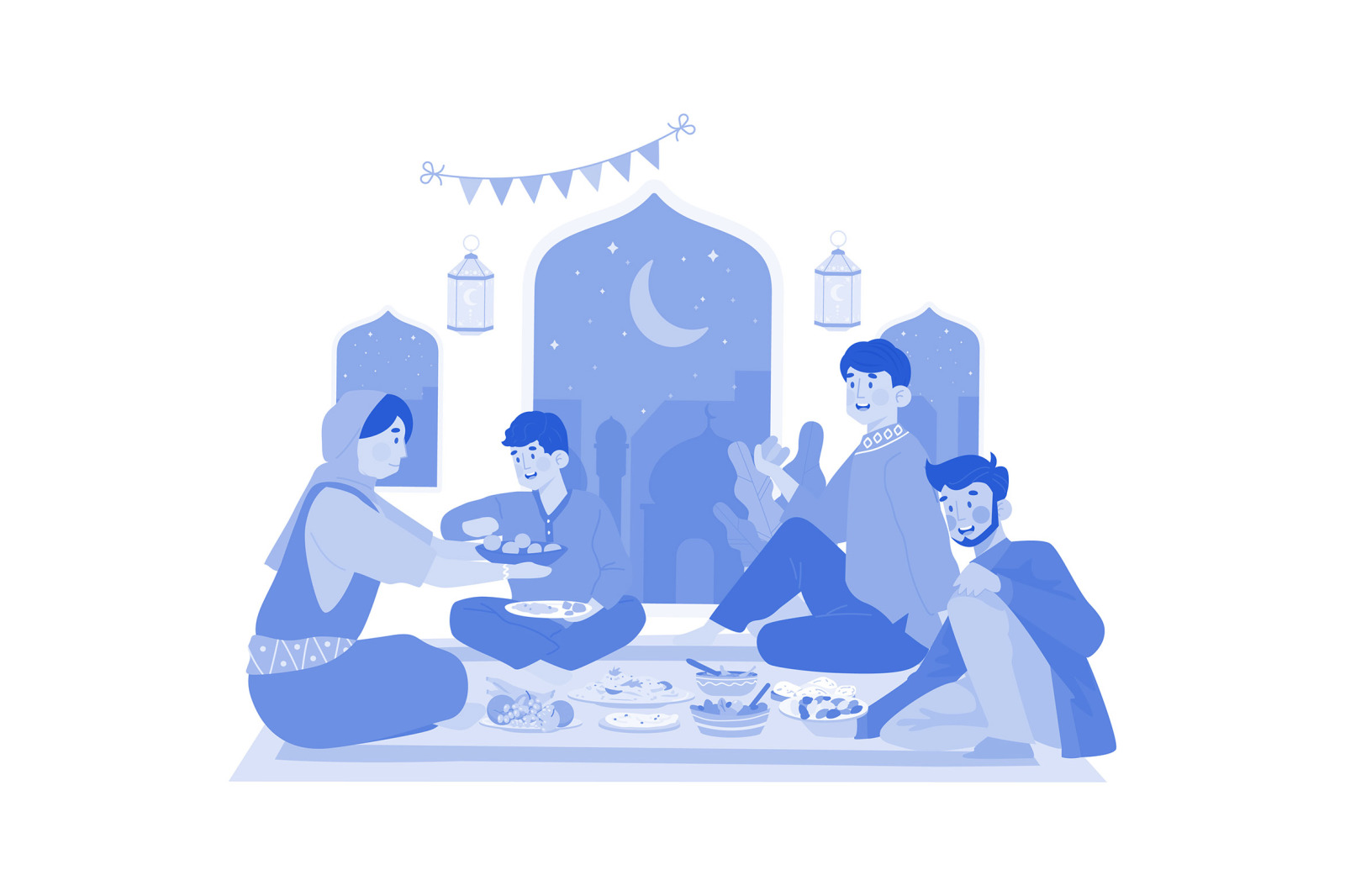 M661_Diwali Celebration Illustration Pack