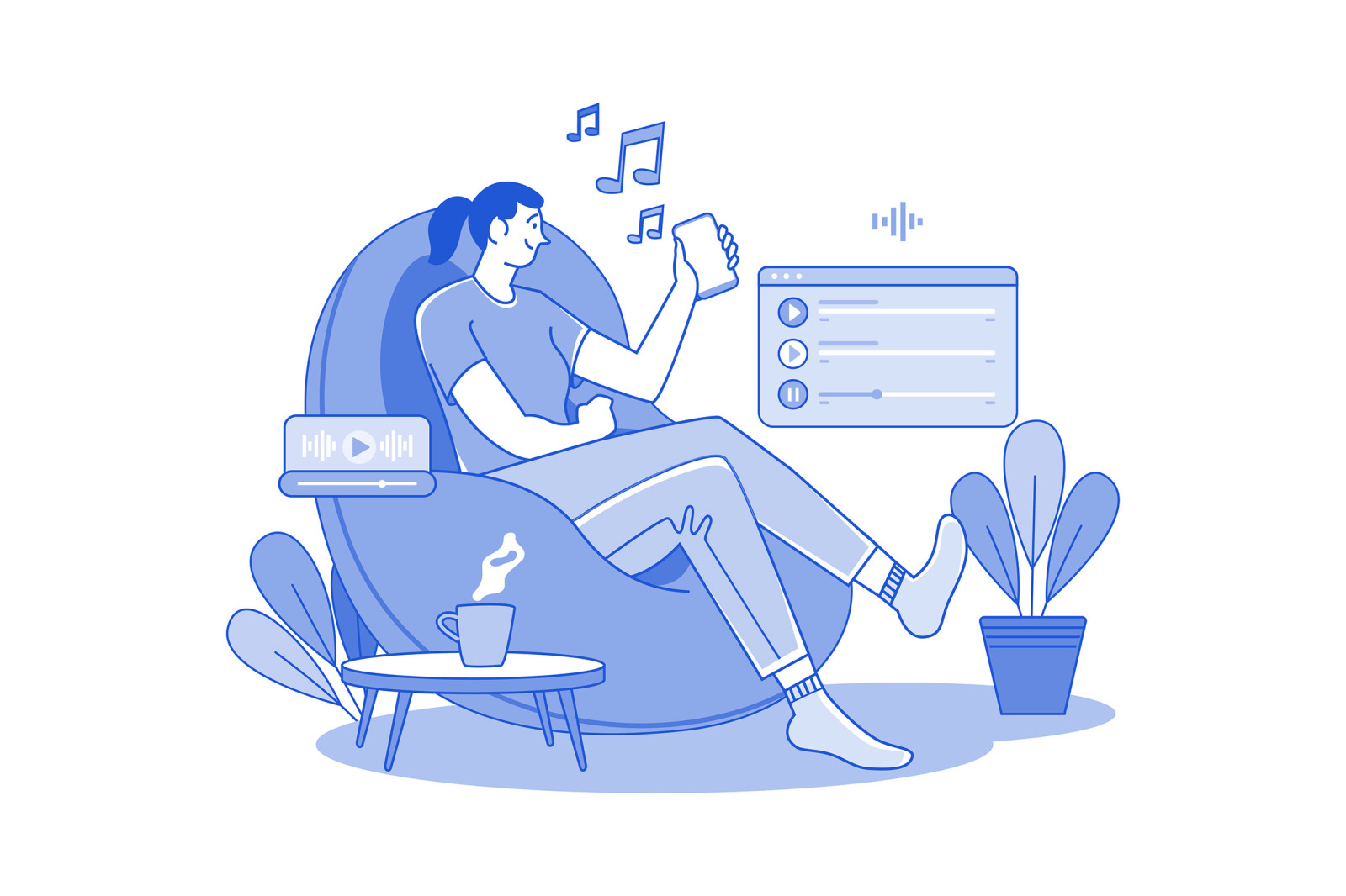M658_People In Lockdown Illustration Pack M658_People In Lockdown Illustration Pack