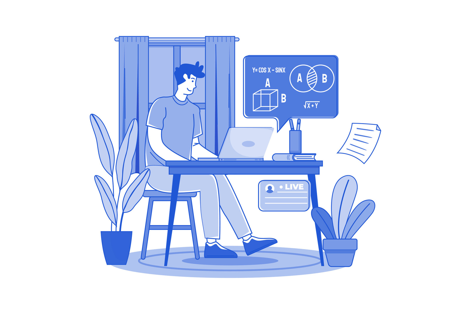M658_People In Lockdown Illustration Pack M658_People In Lockdown Illustration Pack