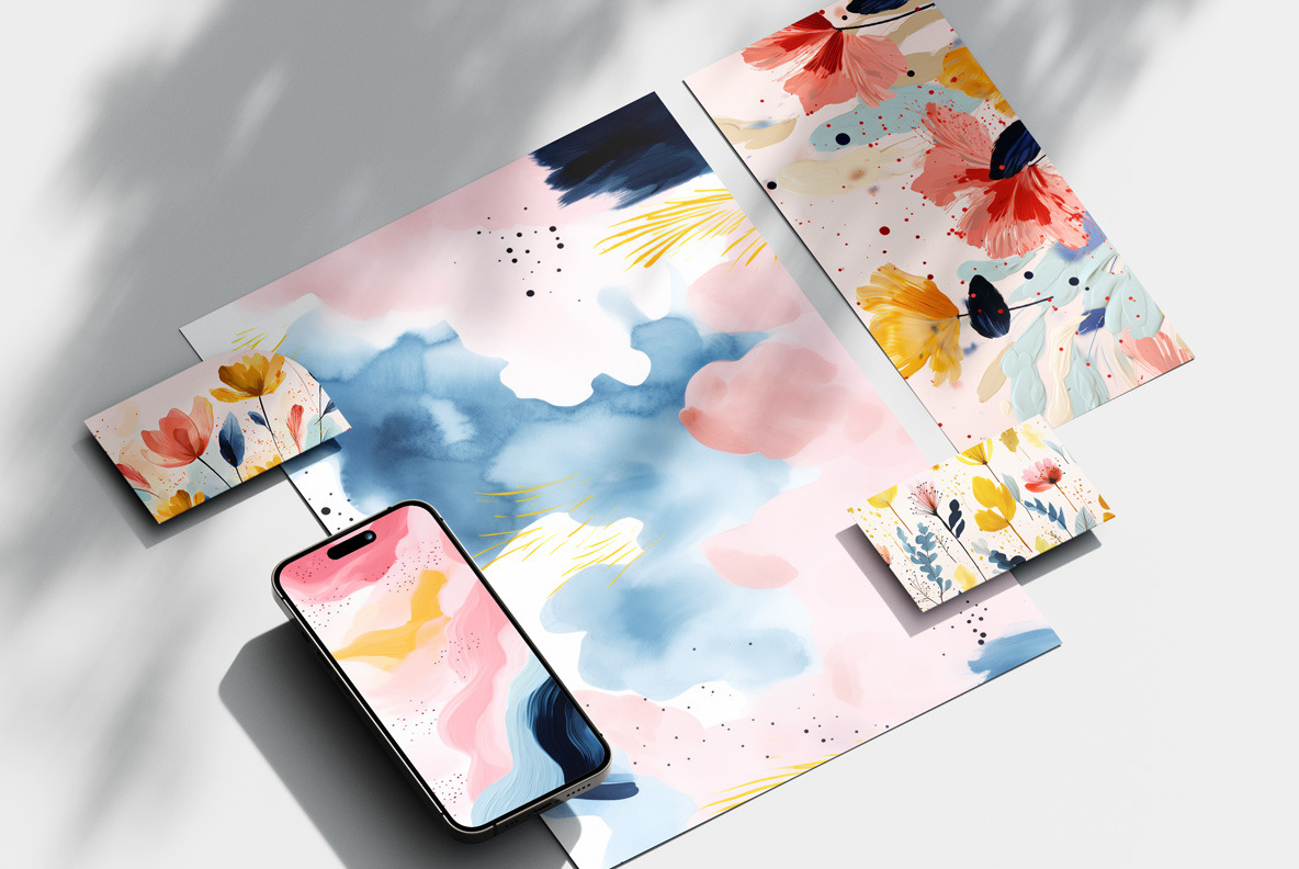 Minimalist watercolor Minimalist watercolor