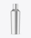 Metallic Thermo Bottle Mockup