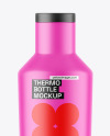 Matte Thermo Bottle Mockup