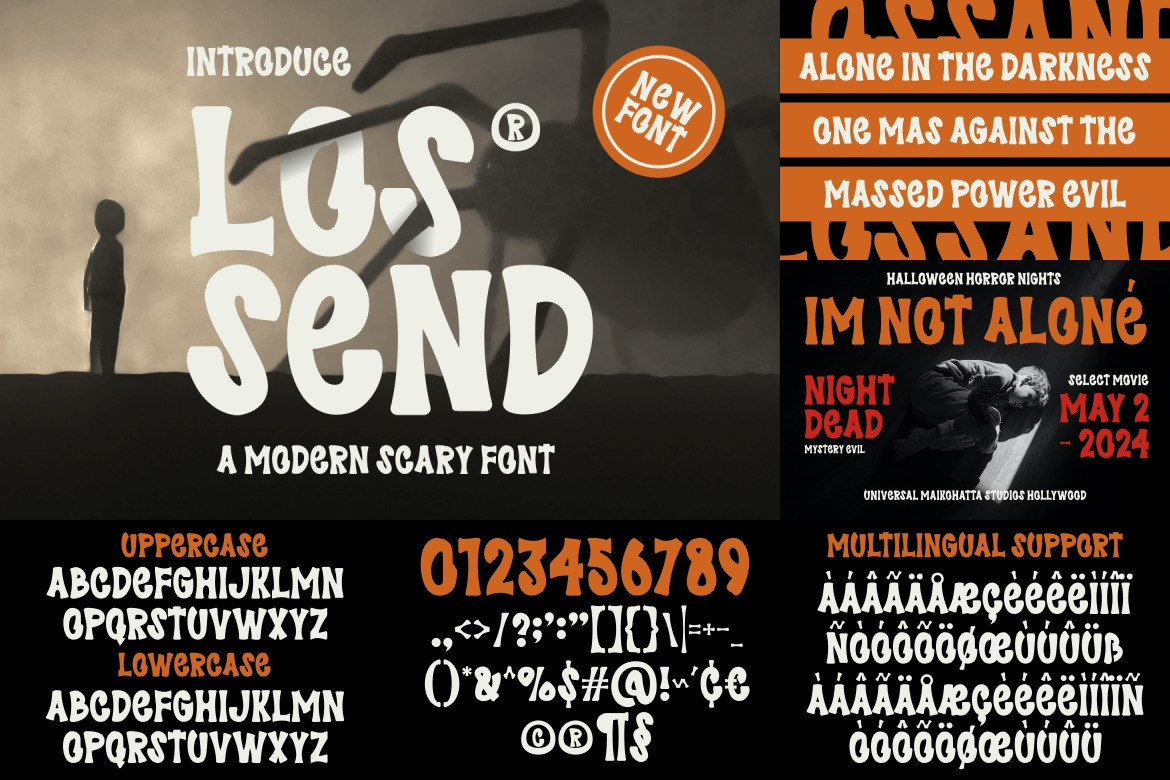 Halloween Font Bundle