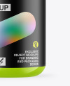 Glossy Protein Jar Mockup Glossy Protein Jar Mockup