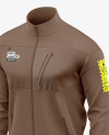 Men's Fleece Jacket Mockup