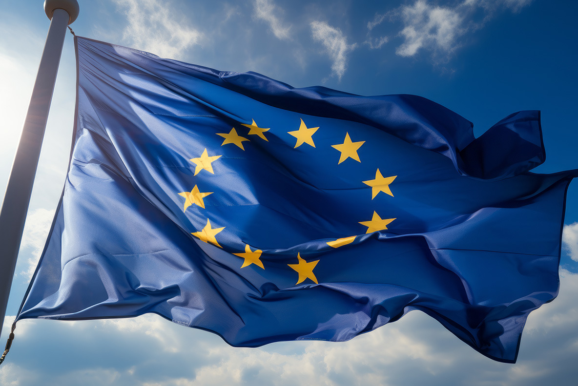 European Union Flags European Union Flags