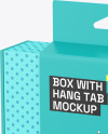 Box With Hang Tab Mockup