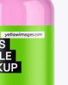 50ml Clear Glass Bottle Mockup