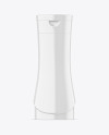 Glossy Plastic Shampoo Bottle Mockup