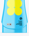 Glossy Plastic Shampoo Bottle Mockup