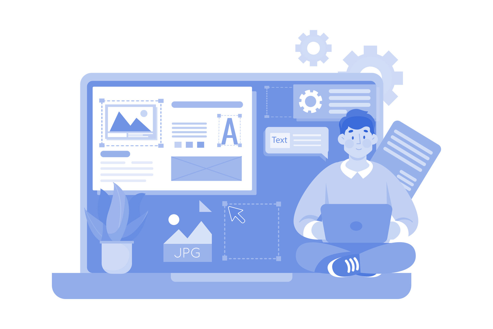 M653_UI/UX Design Illustration Pack M653_UI/UX Design Illustration Pack