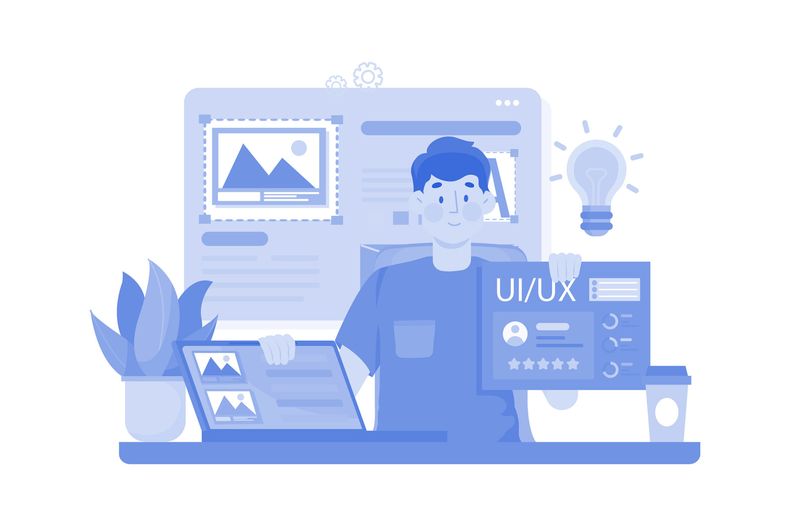 M653_UI/UX Design Illustration Pack M653_UI/UX Design Illustration Pack