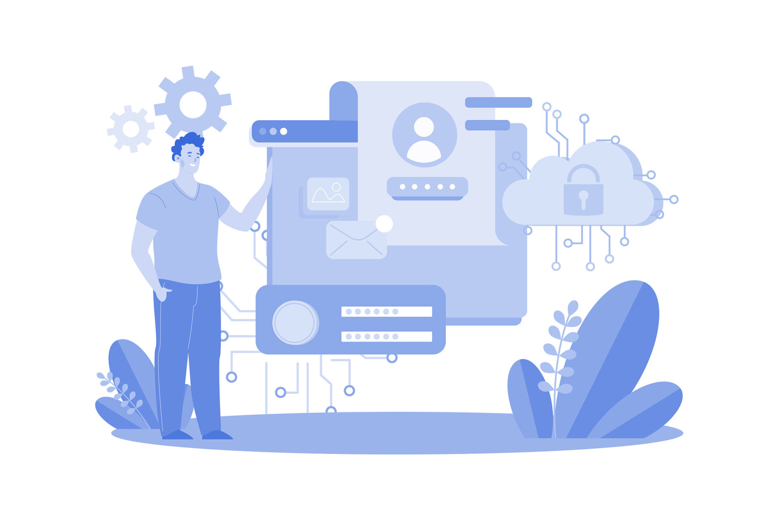 M654_Blockchain Illustration Pack M654_Blockchain Illustration Pack