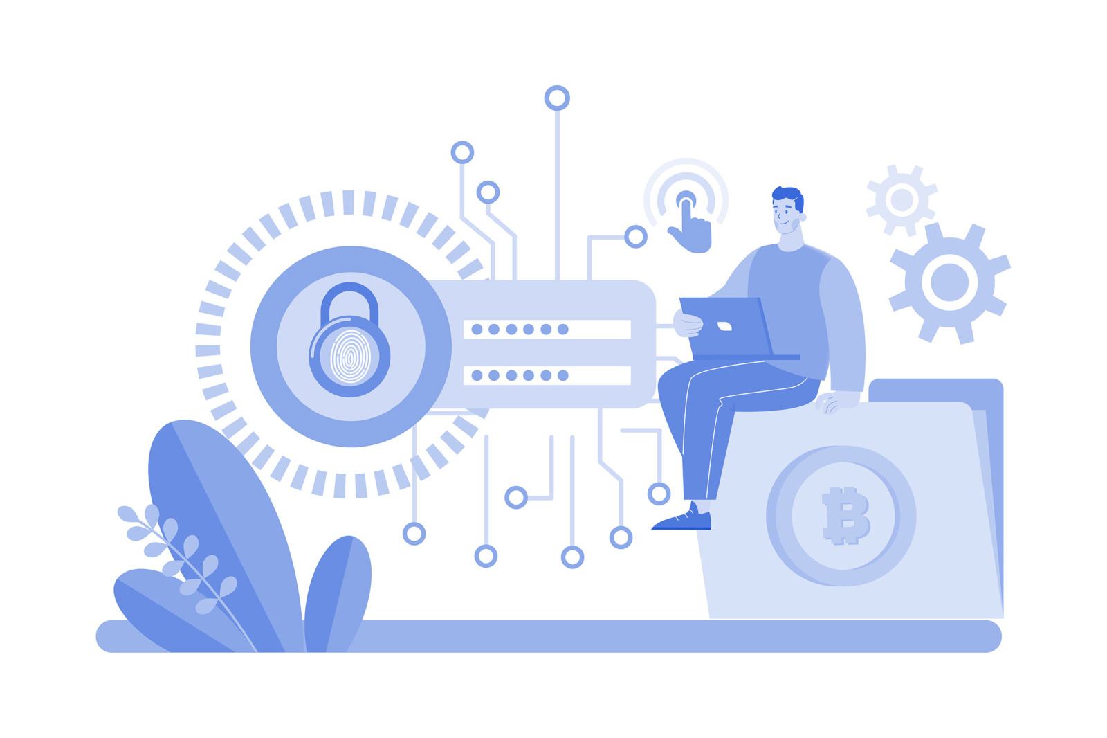 M654_Blockchain Illustration Pack M654_Blockchain Illustration Pack