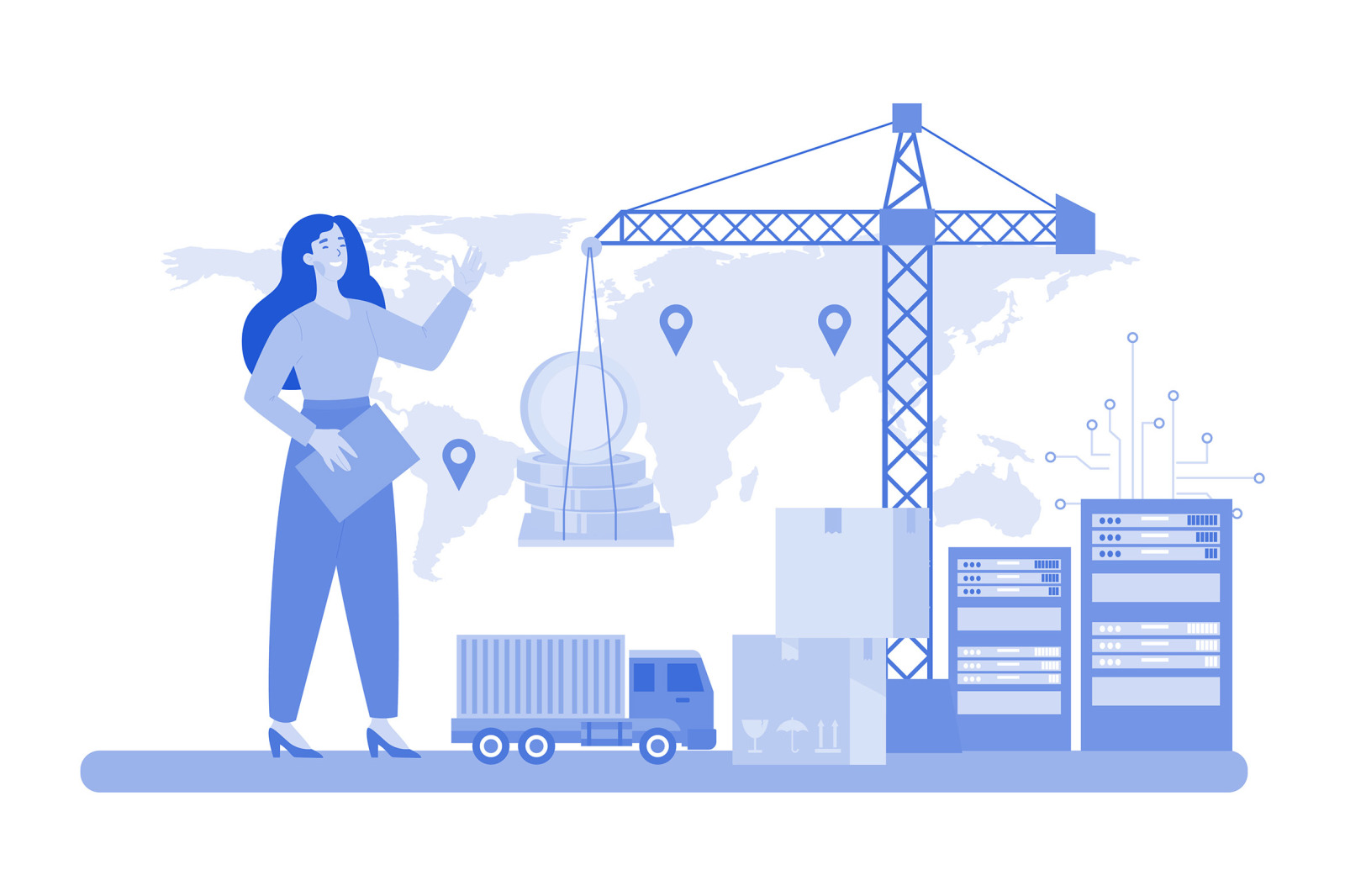 M654_Blockchain Illustration Pack M654_Blockchain Illustration Pack