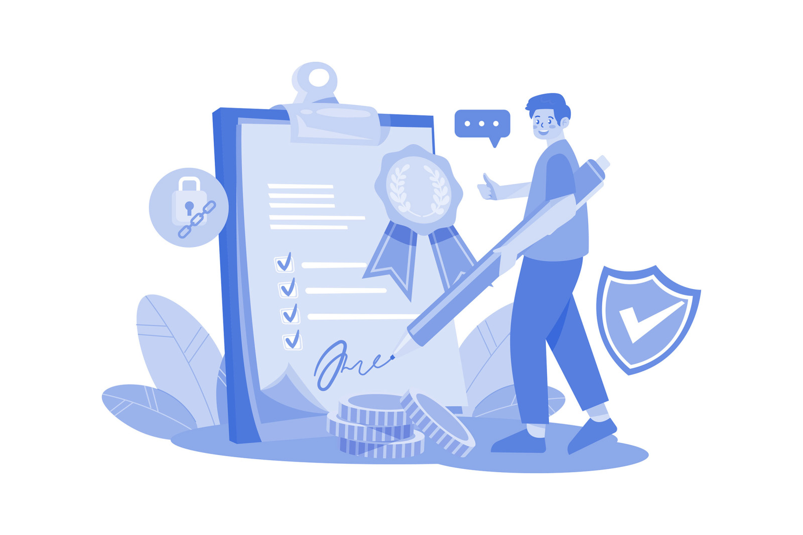 M655_Cryptocurrency Illustration Pack M655_Cryptocurrency Illustration Pack