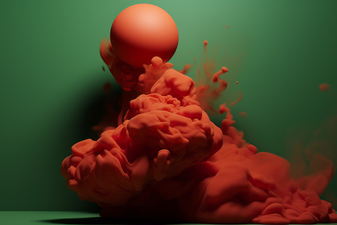 Minimalist explosion Minimalist explosion