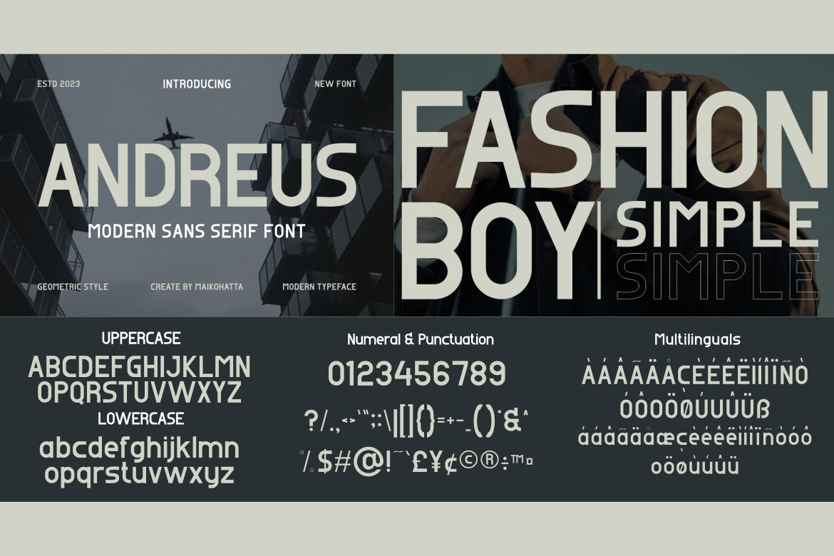 Modern Sans Serif Font Bundle Modern Sans Serif Font Bundle