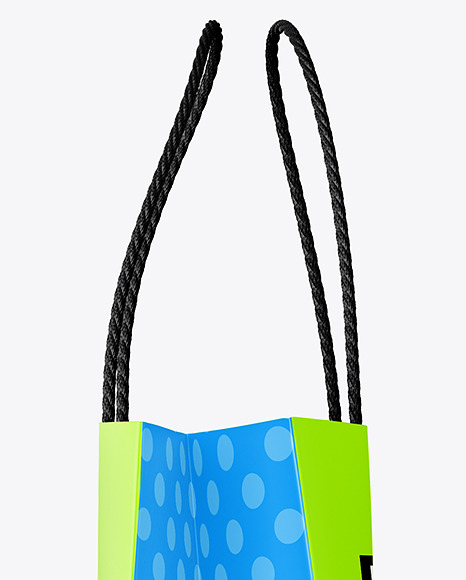 Paper Shopping Bag Mockup