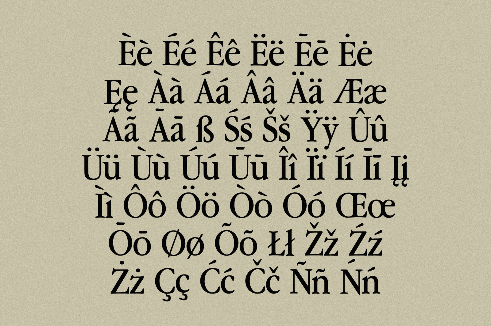 Liria Serif Typeface Liria Serif Typeface