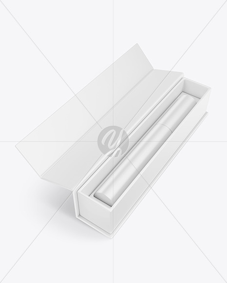 Opened Matte Eyeliner Box Mockup