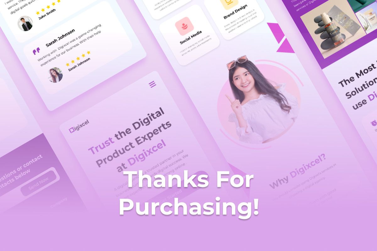 Digital Agency Web Landing Page Template Digital Agency Web Landing Page Template