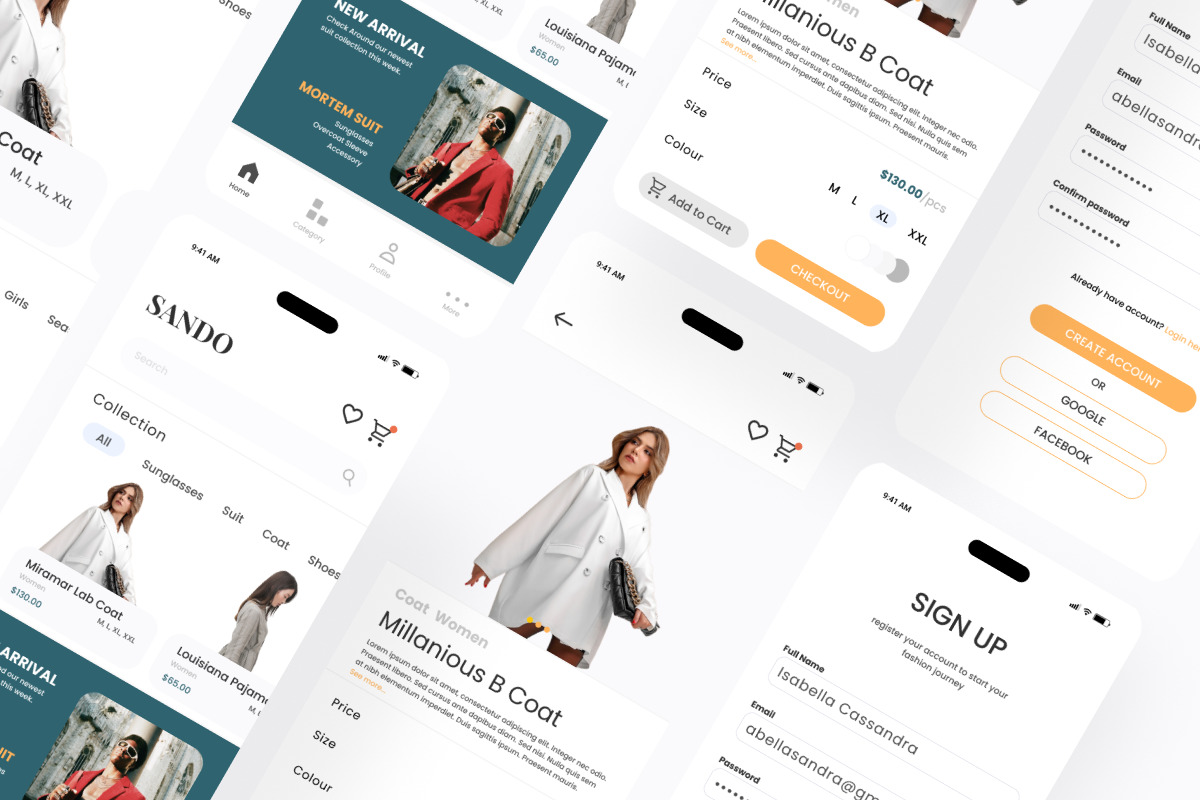 Fashion Shop Mobile App Fashion Shop Mobile App