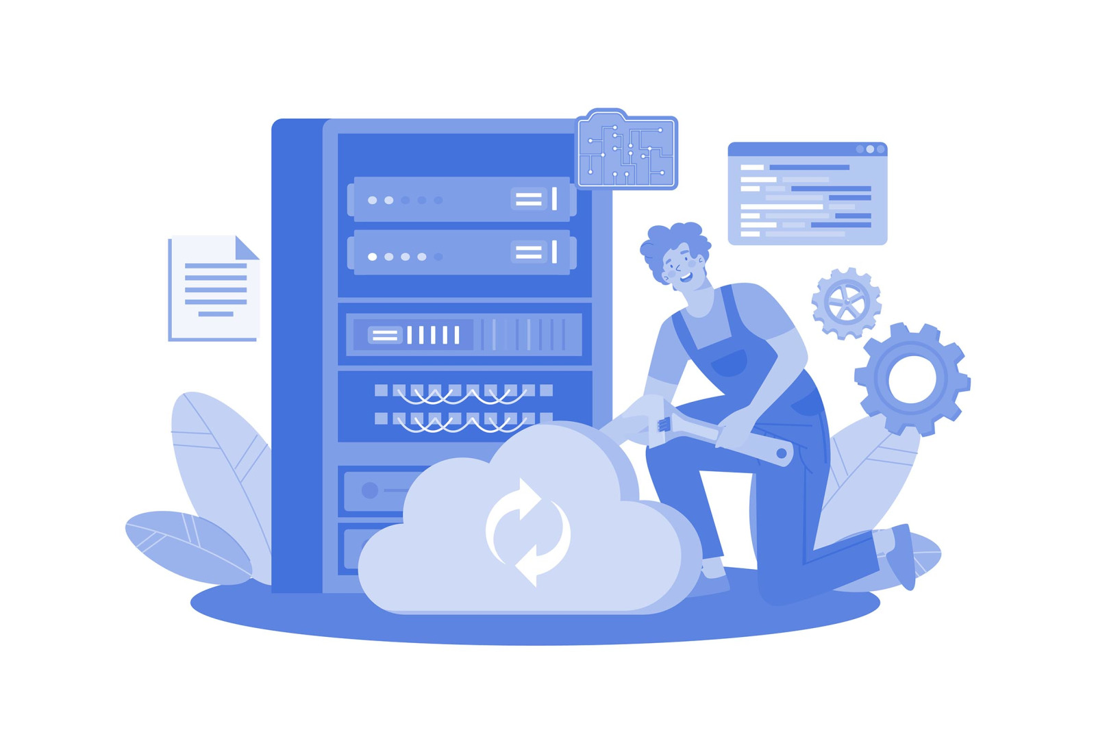 M649_Server Maintenance Illustration Pack M649_Server Maintenance Illustration Pack