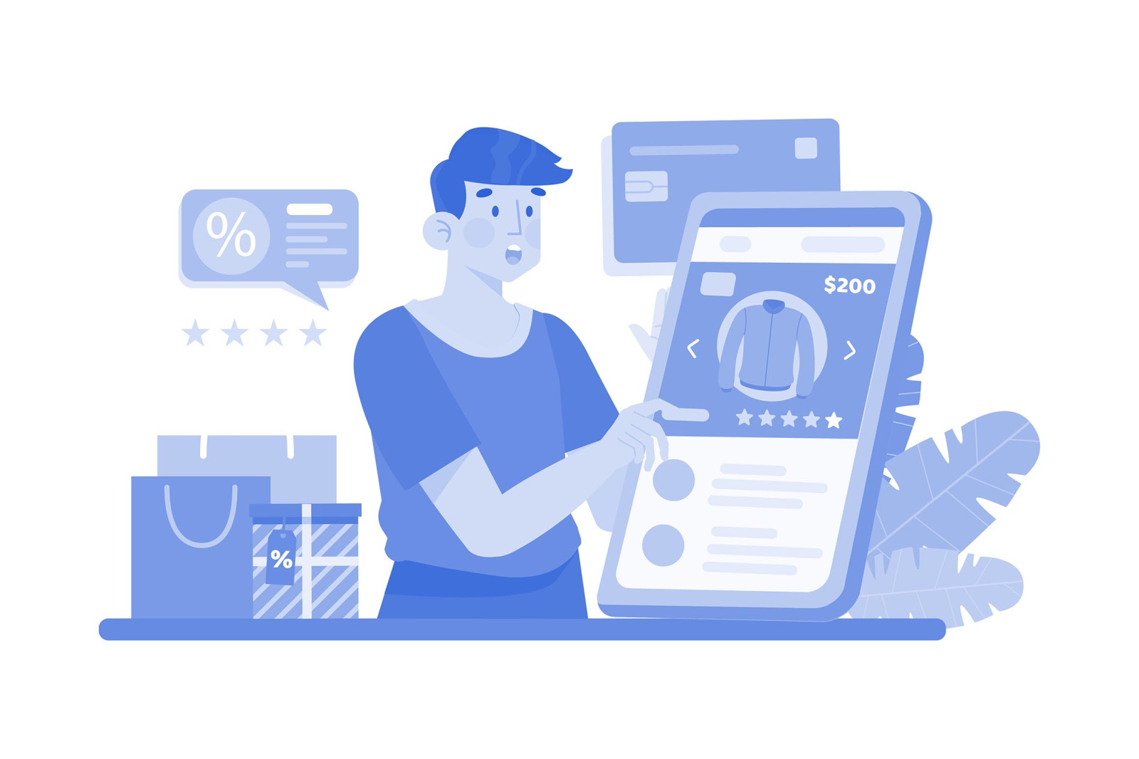 M648_Online Shop Illustration Pack M648_Online Shop Illustration Pack
