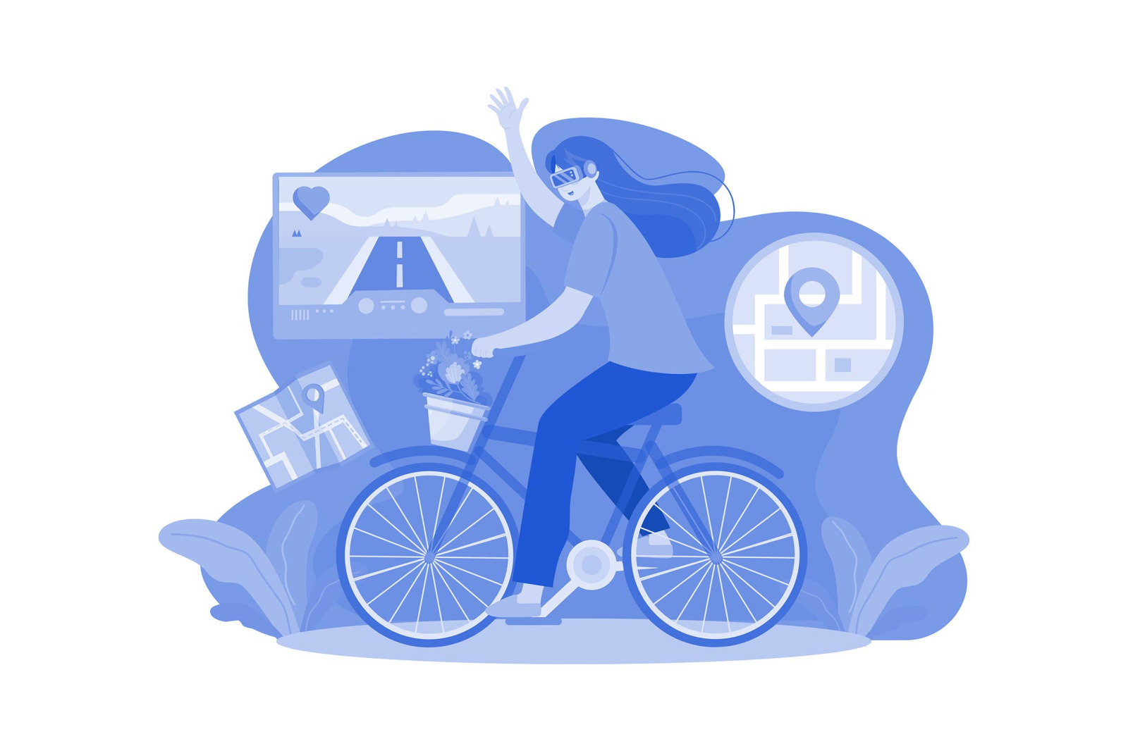 M644_Virtual Reality Illustration Pack M644_Virtual Reality Illustration Pack