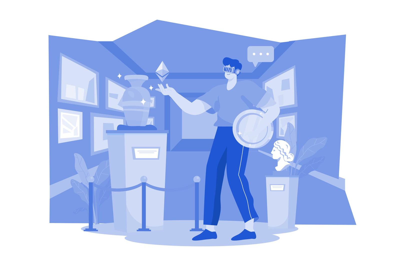 M644_Virtual Reality Illustration Pack M644_Virtual Reality Illustration Pack