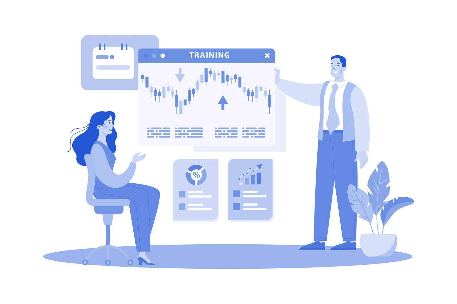 M642_Stock Market Illustration Pack M642_Stock Market Illustration Pack