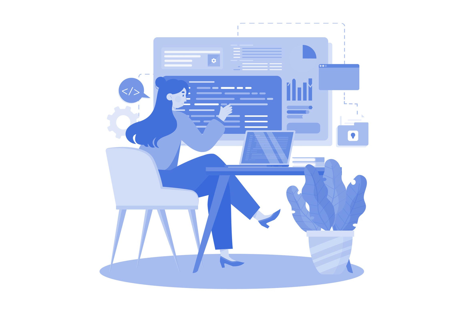 M641_Software Development Illustration Pack M641_Software Development Illustration Pack