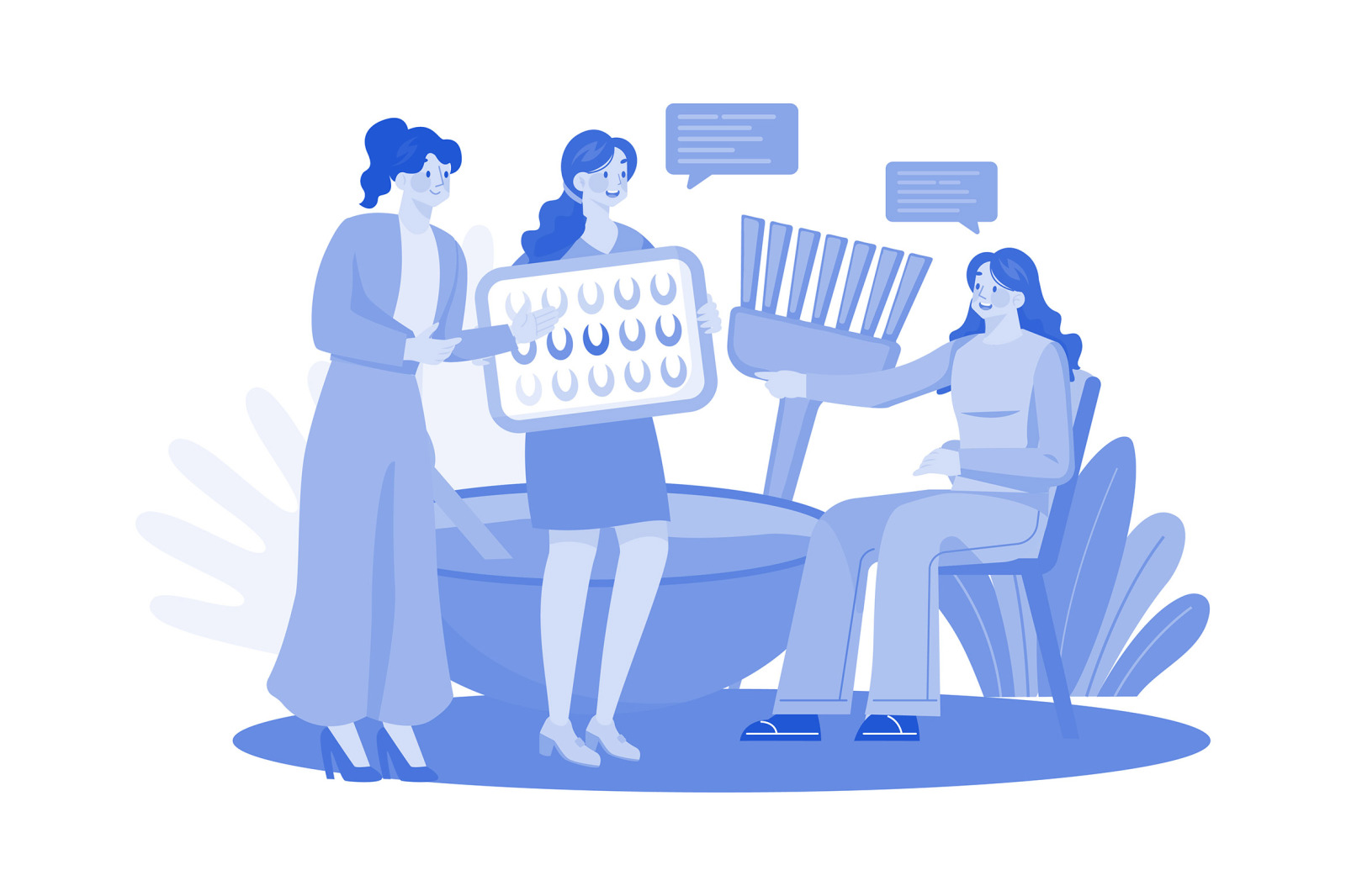 M637_Beauty Salon Illustration Pack M637_Beauty Salon Illustration Pack