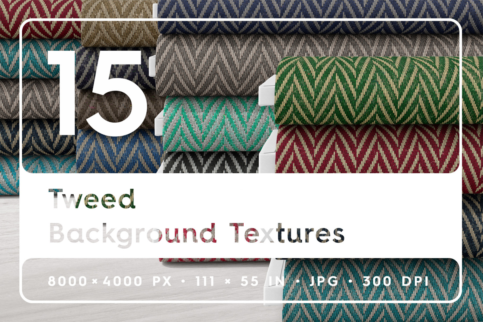 15 Tweed Background Textures