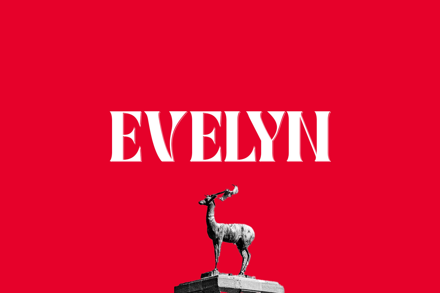Evelyn Display Font Evelyn Display Font