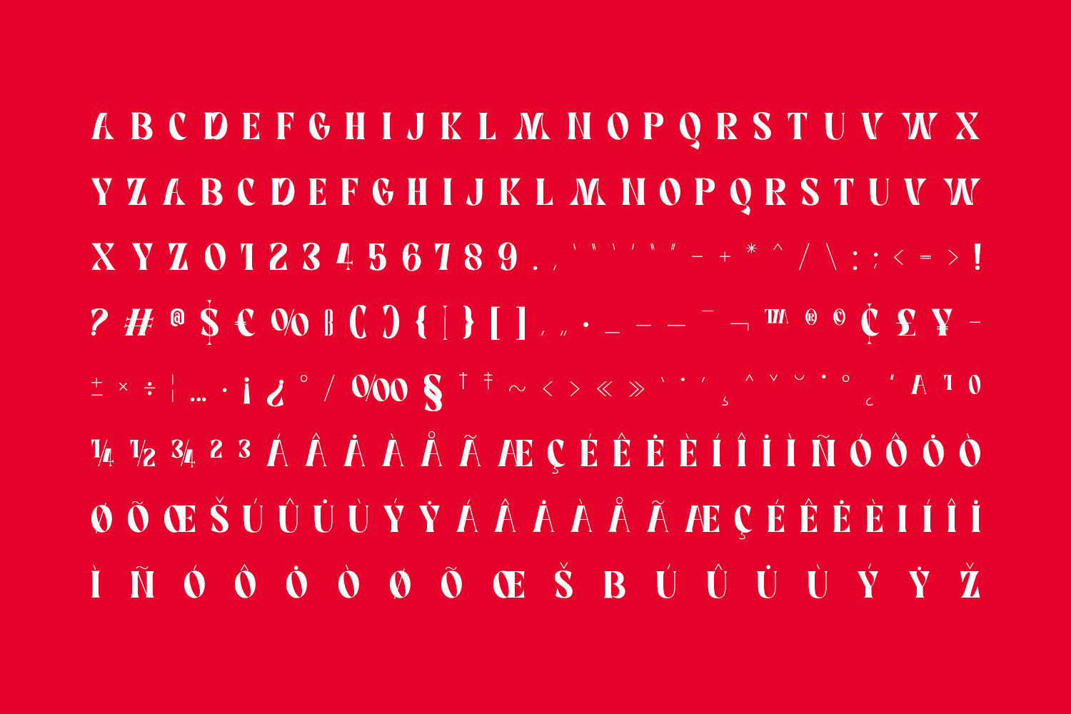 Evelyn Display Font Evelyn Display Font