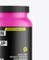 Matte Protein Jar Mockup