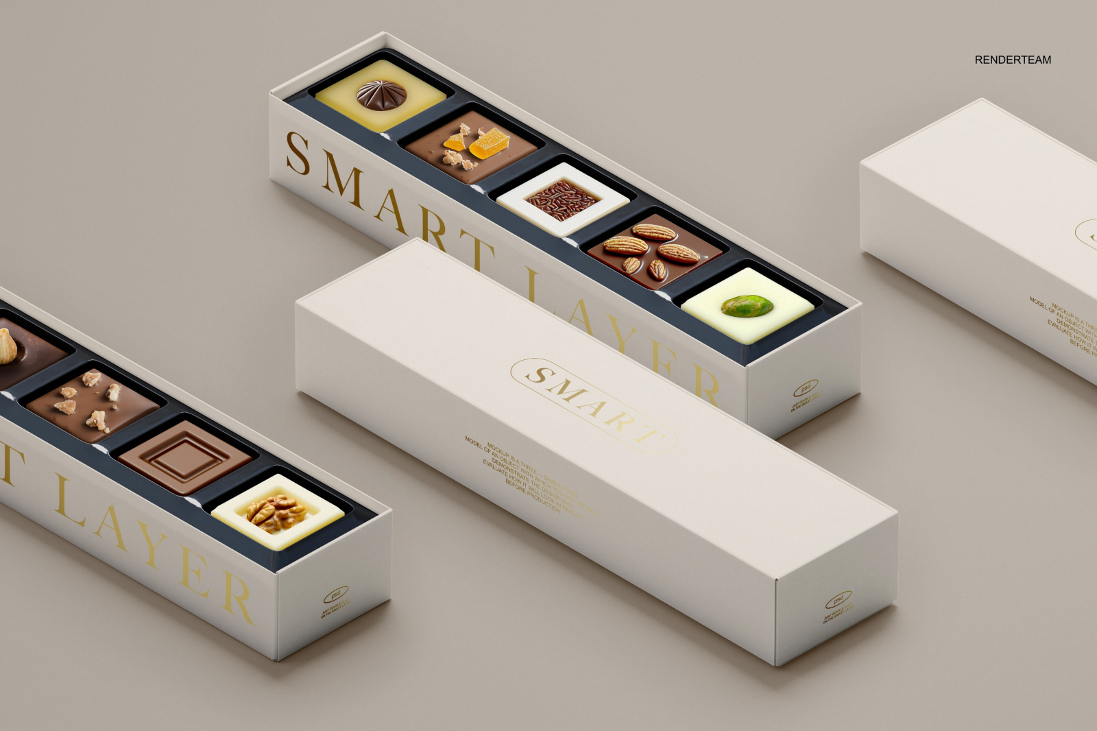 Chocolate Box Mockup