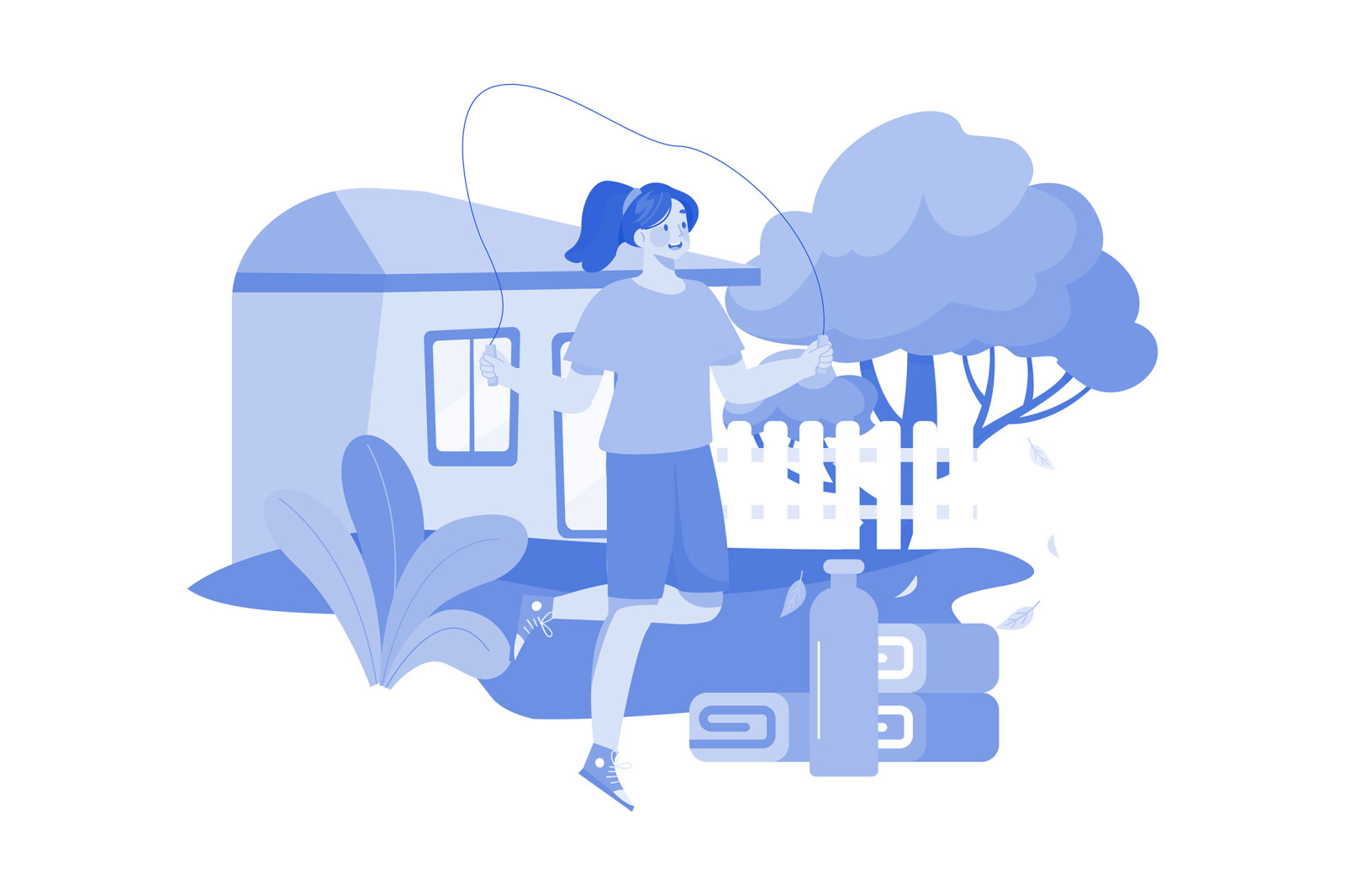 M636_Fitness Workout Illustration Pack M636_Fitness Workout Illustration Pack