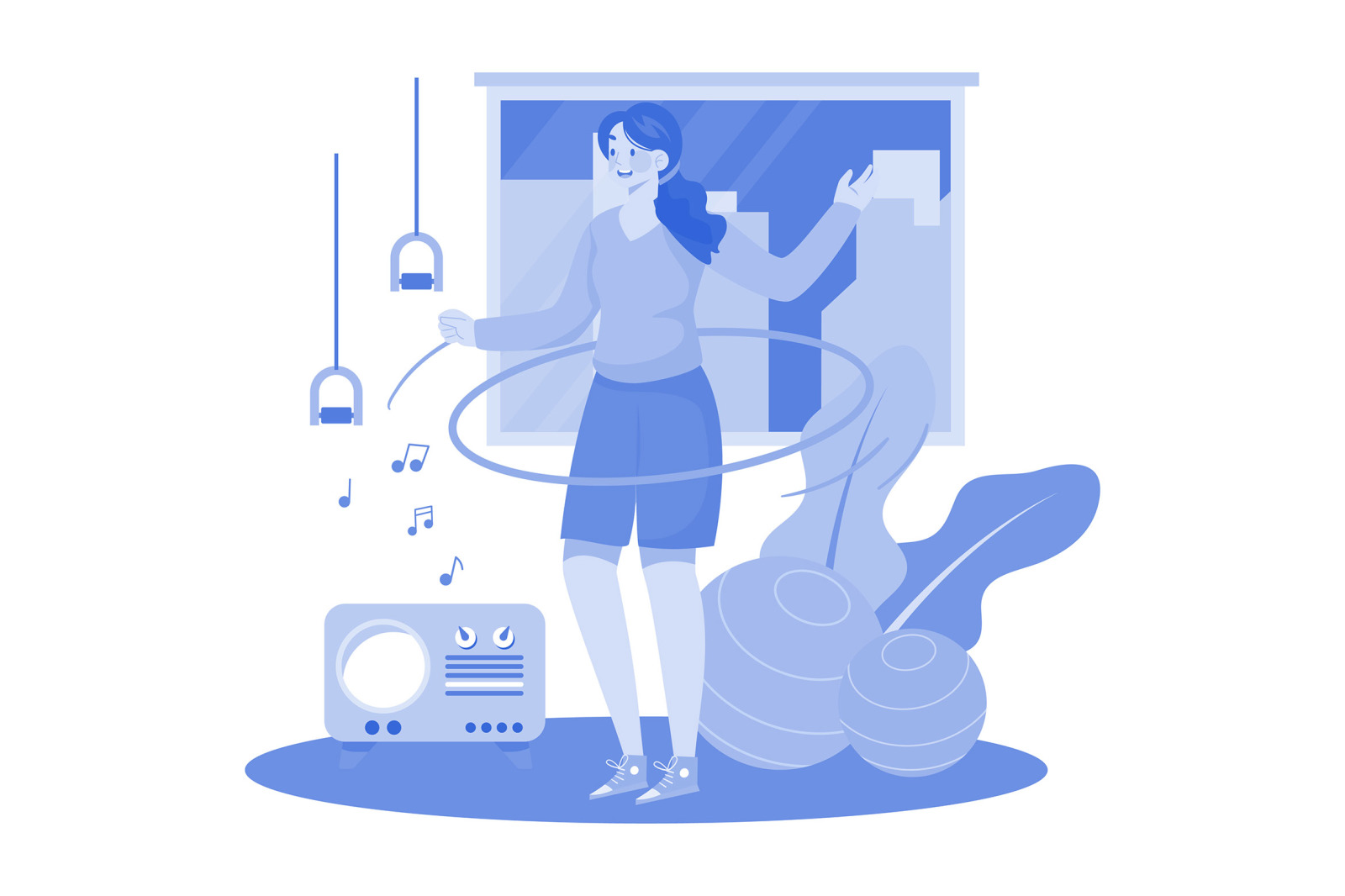 M636_Fitness Workout Illustration Pack M636_Fitness Workout Illustration Pack