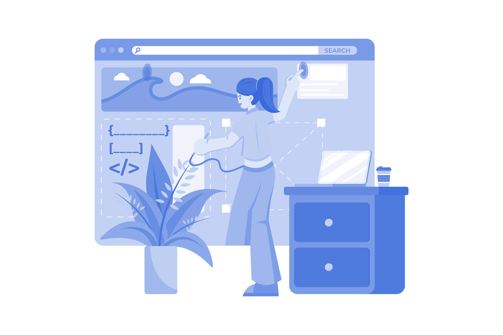 M633_Design Job Illustration Pack M633_Design Job Illustration Pack