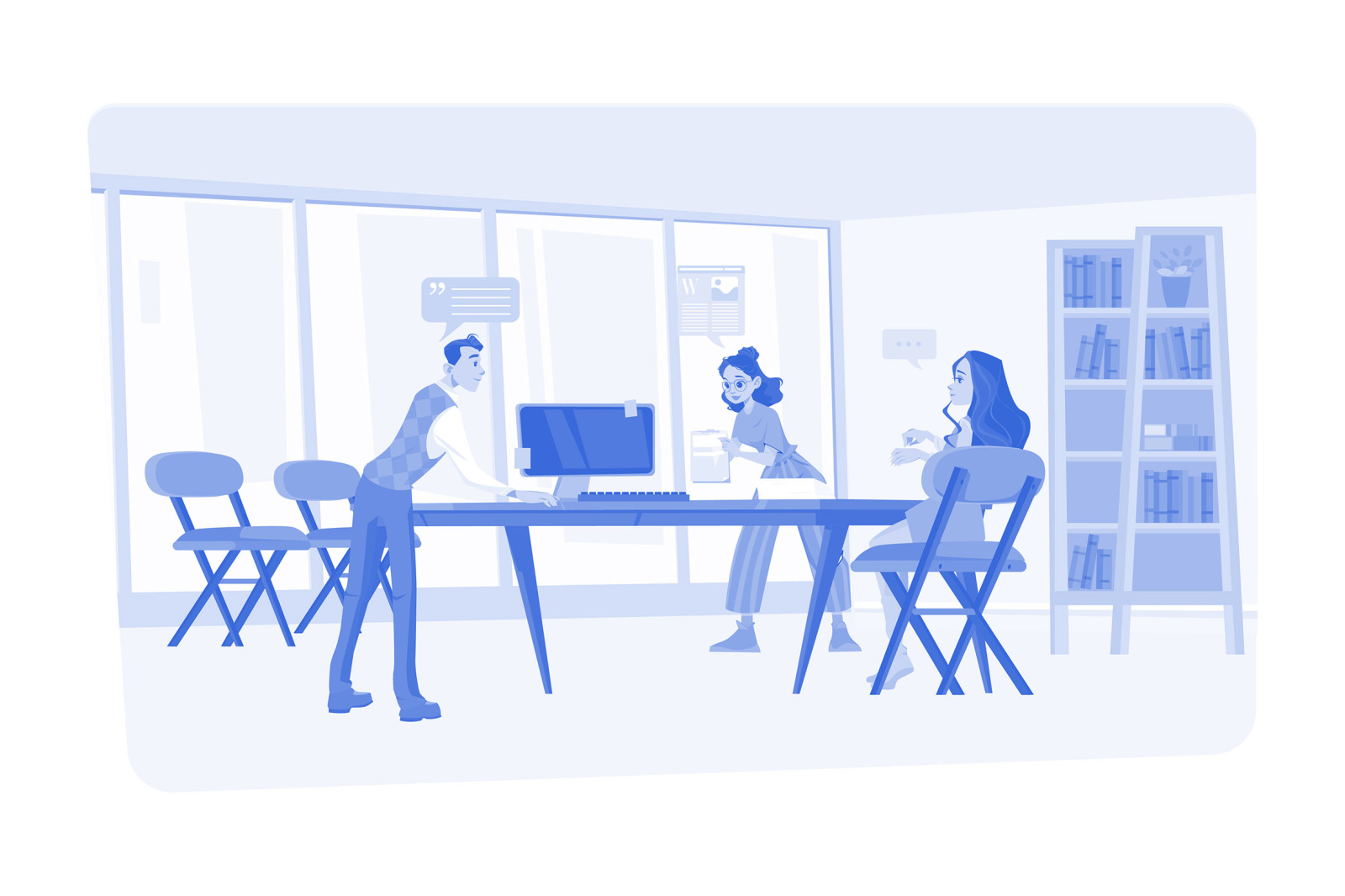 M631_Content Writing Illustration Pack M631_Content Writing Illustration Pack